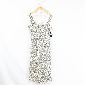 ALEXACHUNG Cloud Crepe Midi Dress